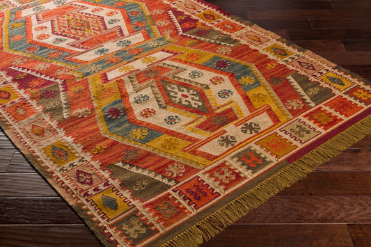 Bursa BUR-2300 2' x 3' Handmade Recyled Accent Rug