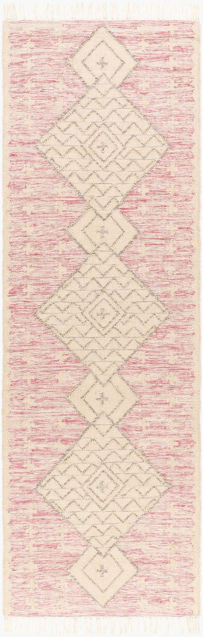Bursa BUR-2303 8ft Runner Handmade Recyled Runner Rug
