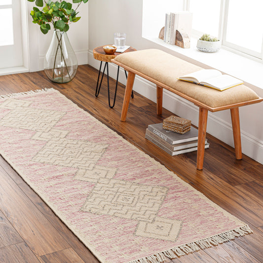 Bursa BUR-2303 8ft Runner Handmade Recyled Runner Rug