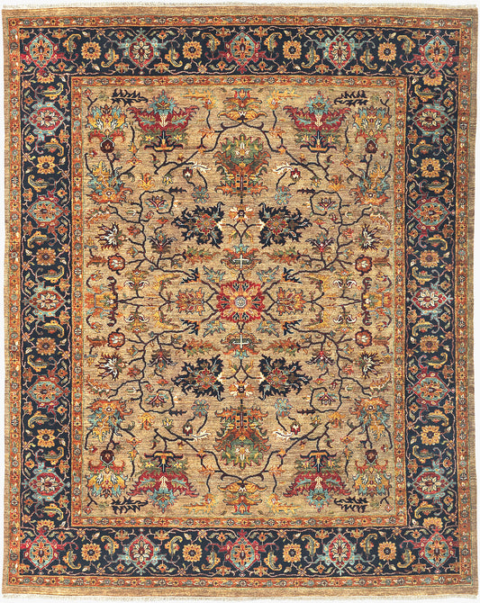 Bursa BUR-9117 2' x 3' Handmade Wool Accent Rug