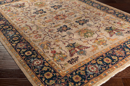 Bursa BUR-9117 2' x 3' Handmade Wool Accent Rug