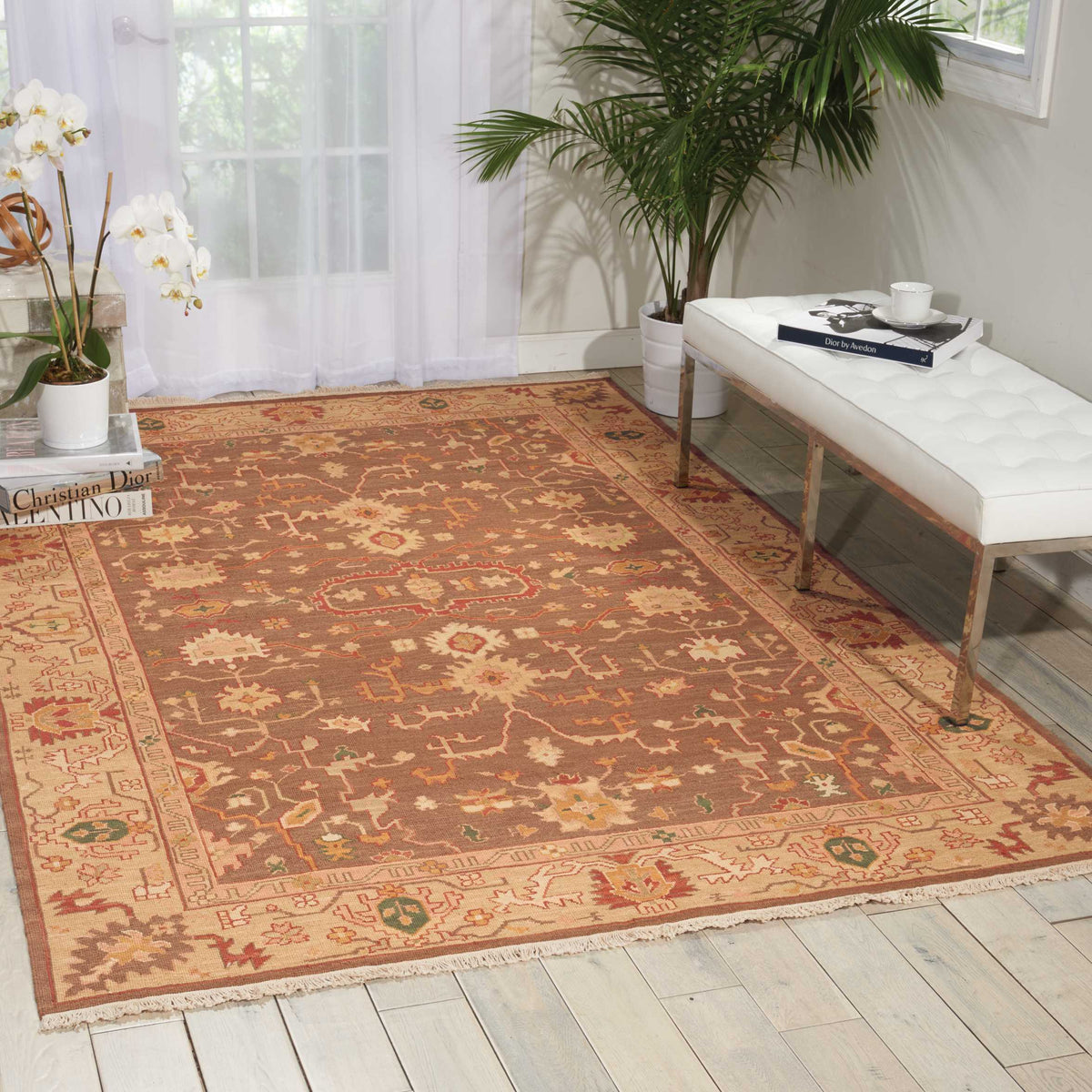 Nourmak S138 Khaki Woven Rug