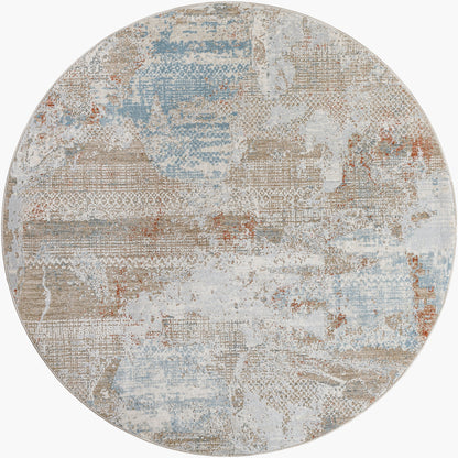 Alfombra redonda tejida a máquina Brunswick BWK-2330 de 1,5 m