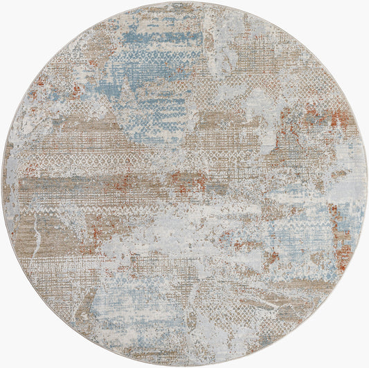 Alfombra redonda tejida a máquina Brunswick BWK-2330 de 2,4 m