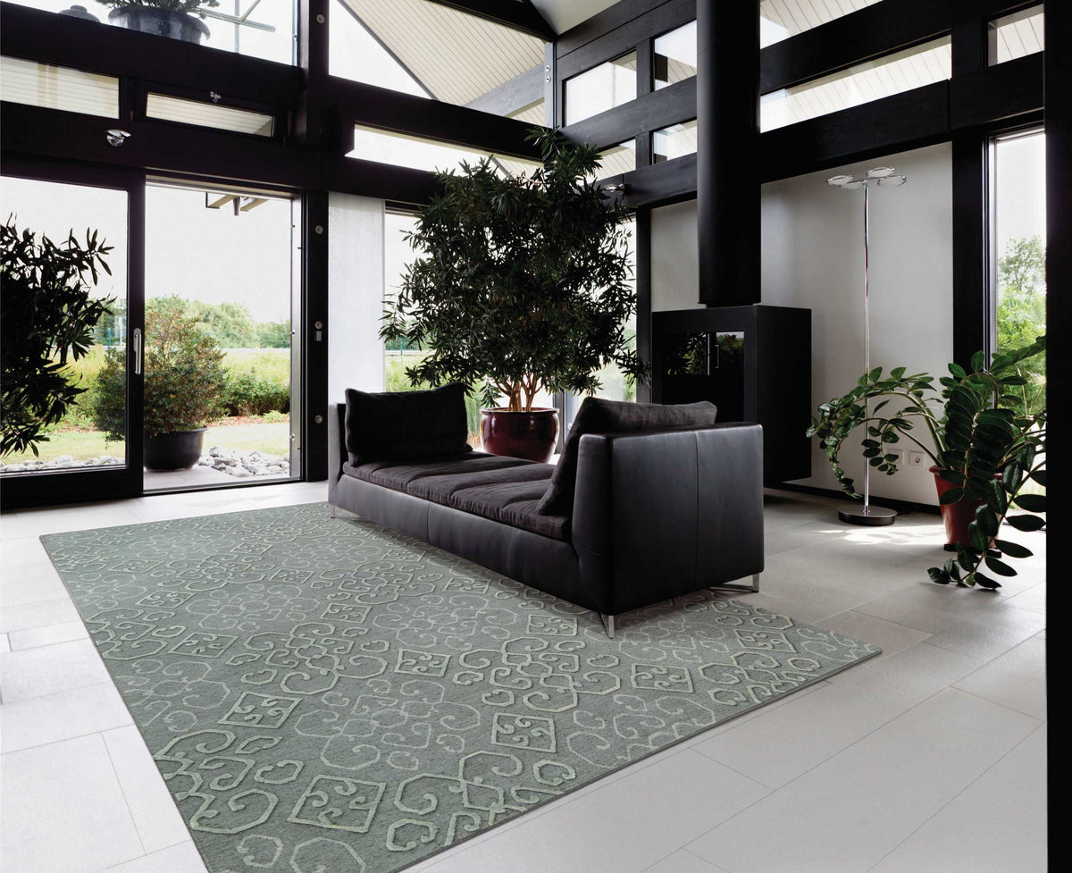 Ambrose AMB01 Slate Woven Rug