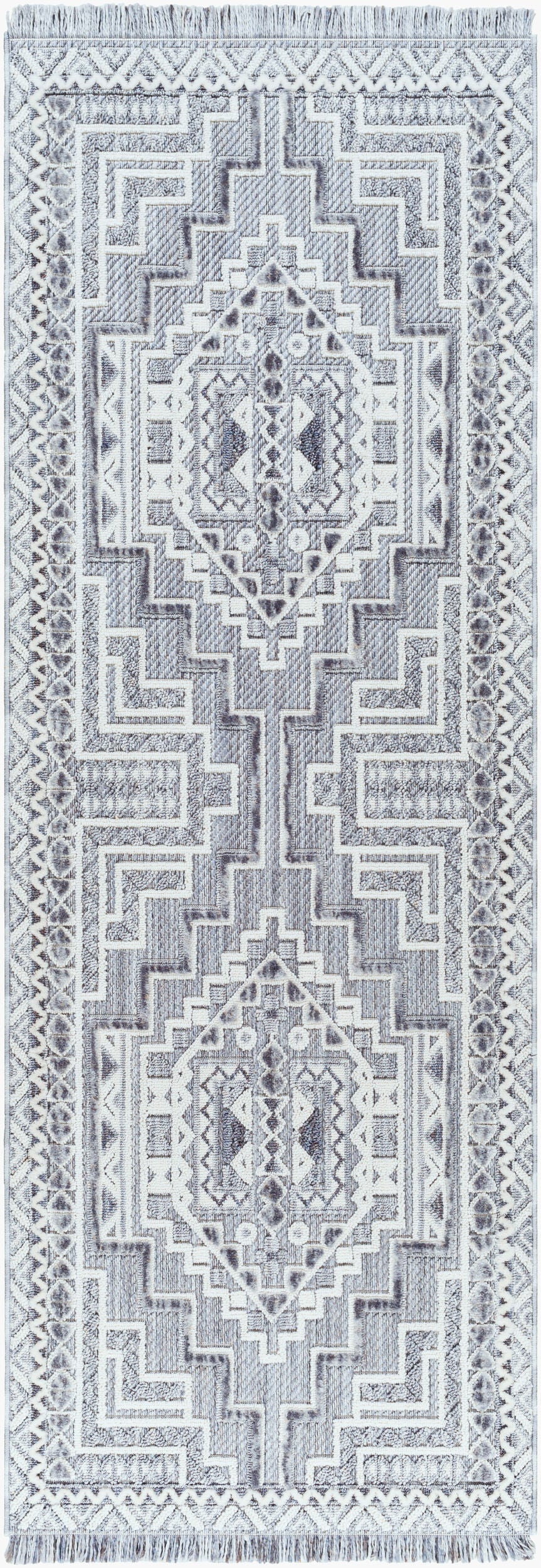 Broadway BWY-2301 7ft Runner Machine Woven Runner Rug