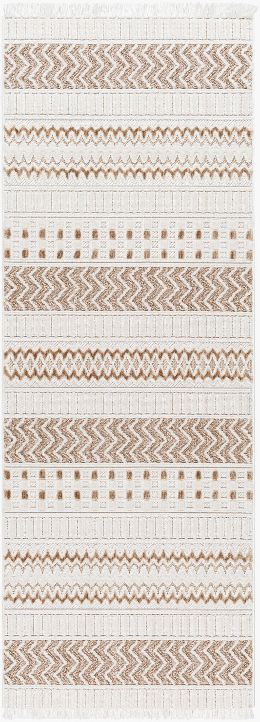 Broadway BWY-2302 7ft Runner Machine Woven Runner Rug
