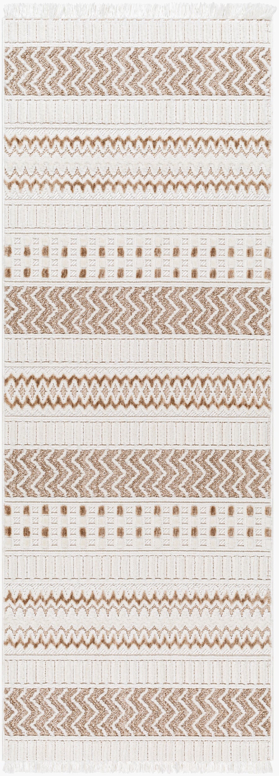 Broadway BWY-2302 7ft Runner Machine Woven Runner Rug