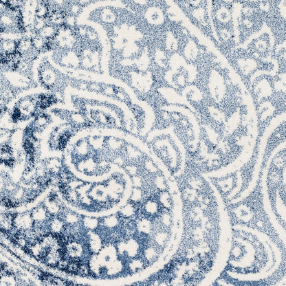 Alfombra decorativa tejida a máquina Baylee BYL-1008 de 2' x 3'