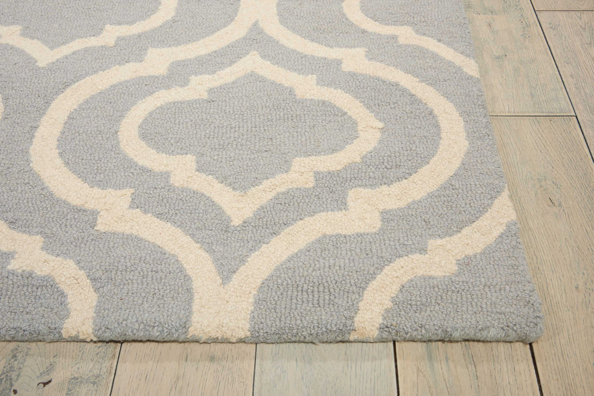 Linear LIN15 Light Blue Hooked Rug