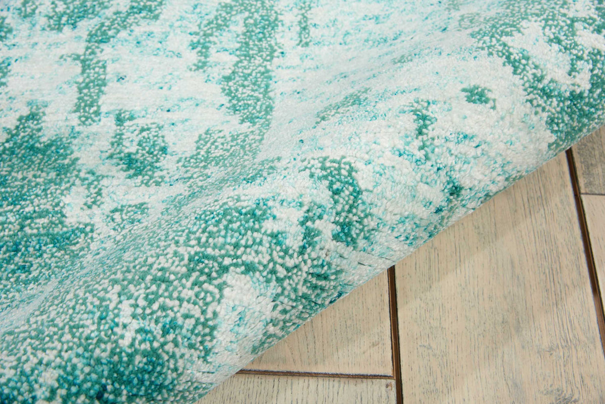 Silk Shadows SHA10 Marine Knotted Rug