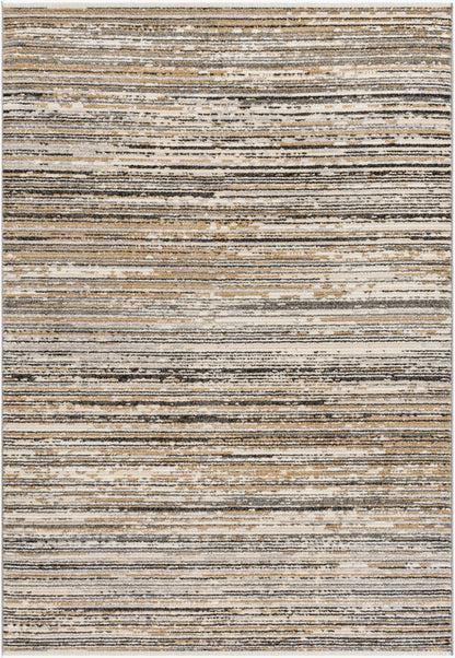 Alfombra decorativa tejida a máquina Calico CAC-2300 de 2' x 3'