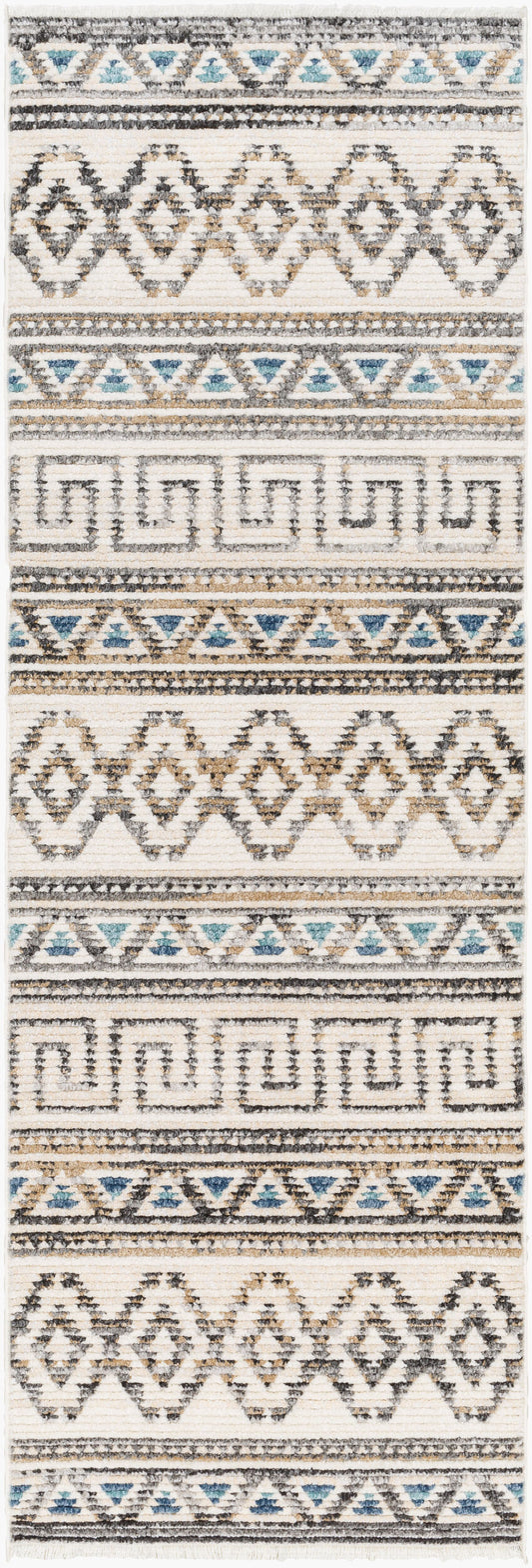 Calico CAC-2301 7ft Runner Machine Woven Runner Rug