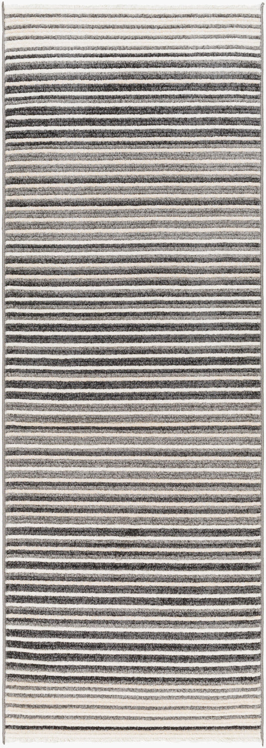 Alfombra de corredor tejida a máquina Calico CAC-2307 de 7 pies