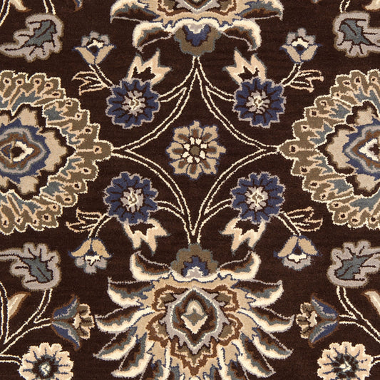 Caesar CAE-1063 4ft Square Handmade Wool Accent Rug