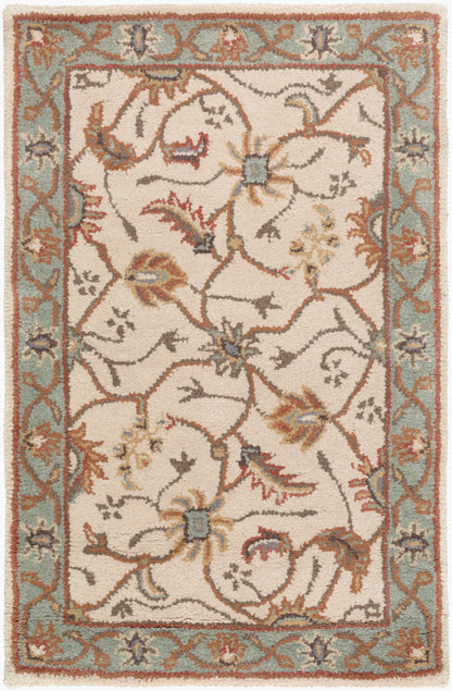 Caesar CAE-1088 6ft Square Handmade Wool Area Rug
