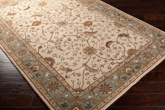 Caesar CAE-1088 6ft Square Handmade Wool Area Rug