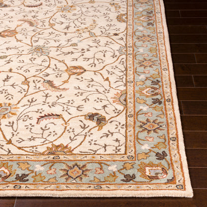 Caesar CAE-1088 6ft Square Handmade Wool Area Rug