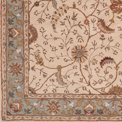 Caesar CAE-1088 6ft Square Handmade Wool Area Rug