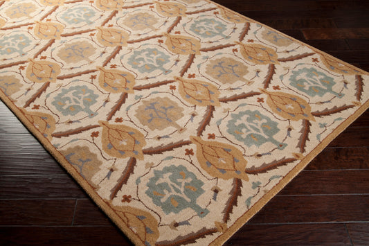 Alfombra de lana hecha a mano Caesar CAE-1091 de 3,6 x 4,5 m