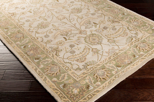 Caesar CAE-1114 6ft Square Handmade Wool Area Rug