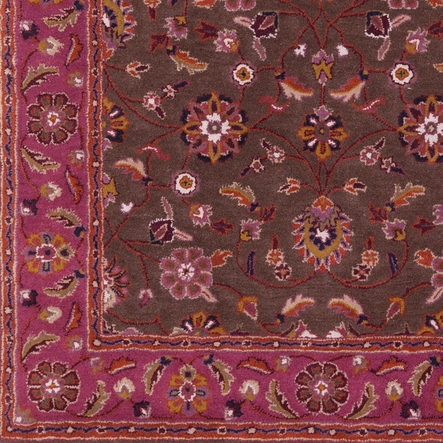 Alfombra de lana hecha a mano Caesar CAE-1141 de 2,4 m