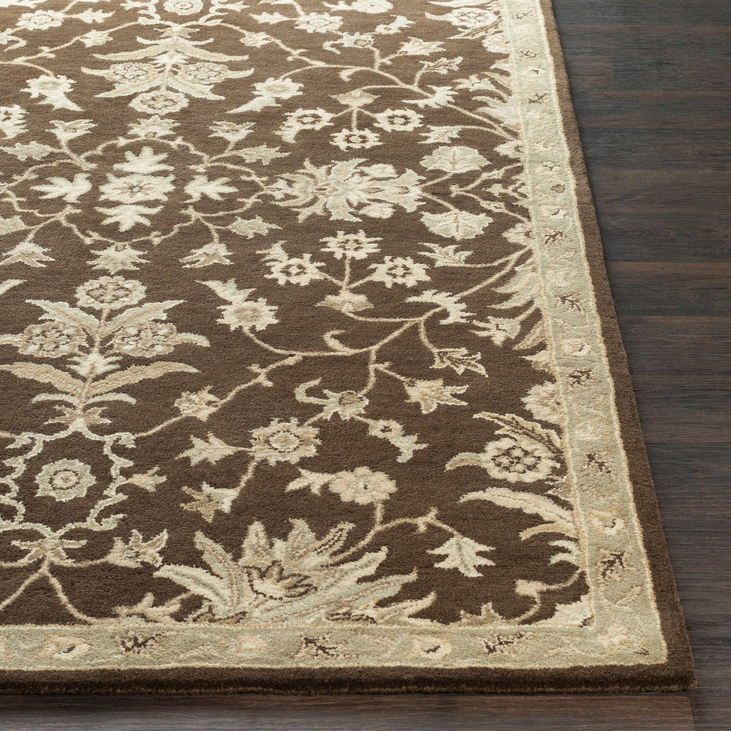 Alfombra de lana hecha a mano Caesar CAE-1150 de 3,6 x 4,5 m