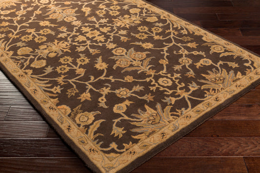 Caesar CAE-1151 8ft Square Handmade Wool Area Rug
