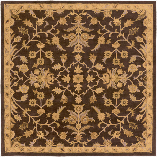 Caesar CAE-1151 8ft Square Handmade Wool Area Rug
