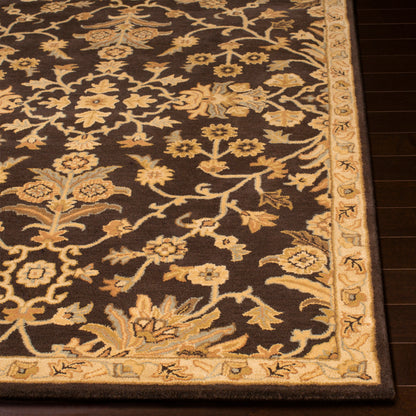 Alfombra de lana hecha a mano Caesar CAE-1151 de 2,7 x 3,6 m