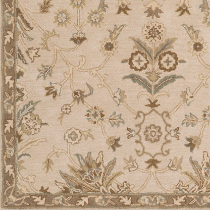 Caesar CAE-1152 8ft Square Handmade Wool Area Rug