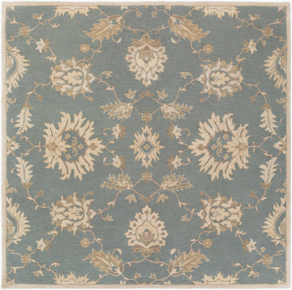 Caesar CAE-1156 4ft Square Handmade Wool Accent Rug