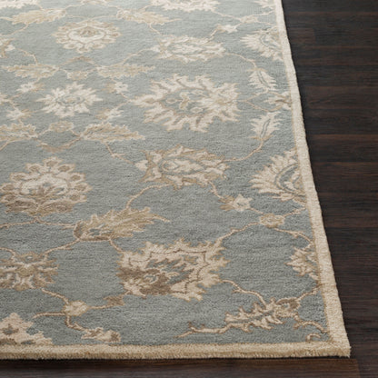Caesar CAE-1156 4ft Square Handmade Wool Accent Rug
