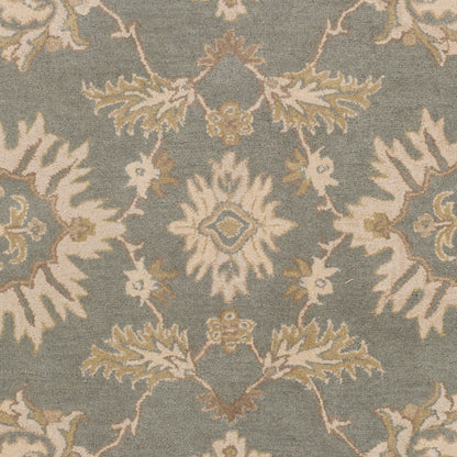 Caesar CAE-1156 4ft Square Handmade Wool Accent Rug