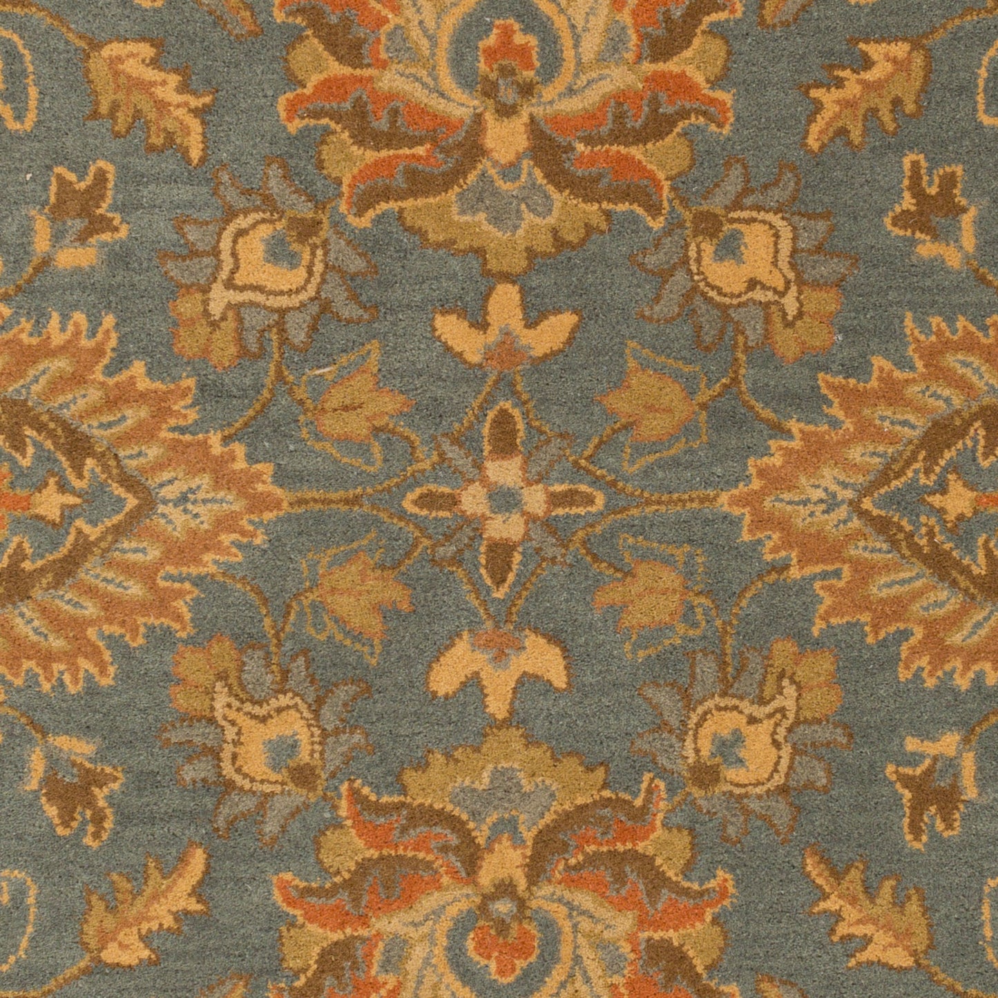 Alfombra decorativa de lana hecha a mano Caesar CAE-1157 de 1,2 m (4 pies)