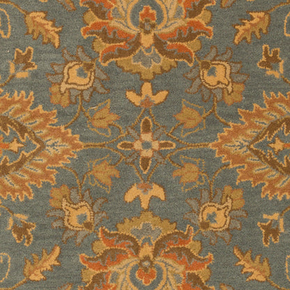 Alfombra decorativa de lana hecha a mano Caesar CAE-1157 de 1,2 m (4 pies)