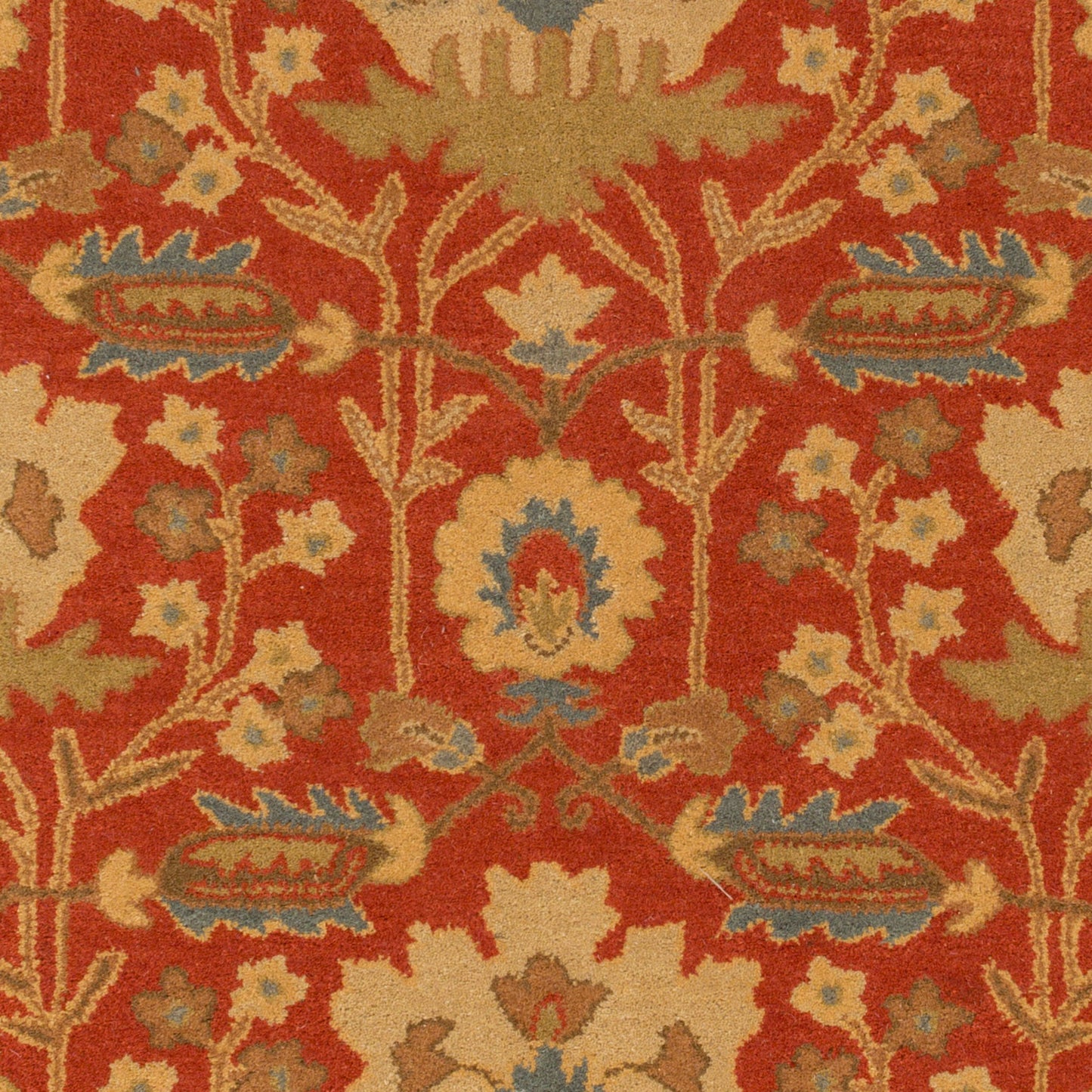 Alfombra redonda de lana Caesar CAE-1159 de 2,7 m, hecha a mano