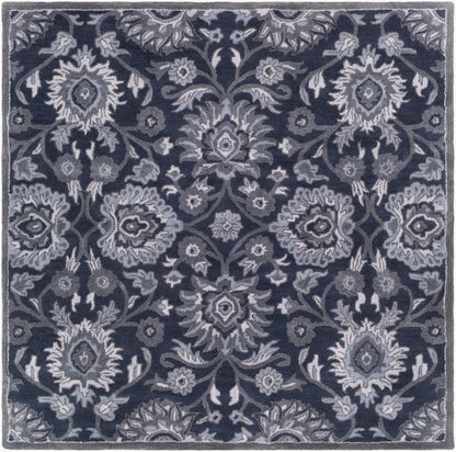 Caesar CAE-1191 6ft Square Handmade Wool Area Rug