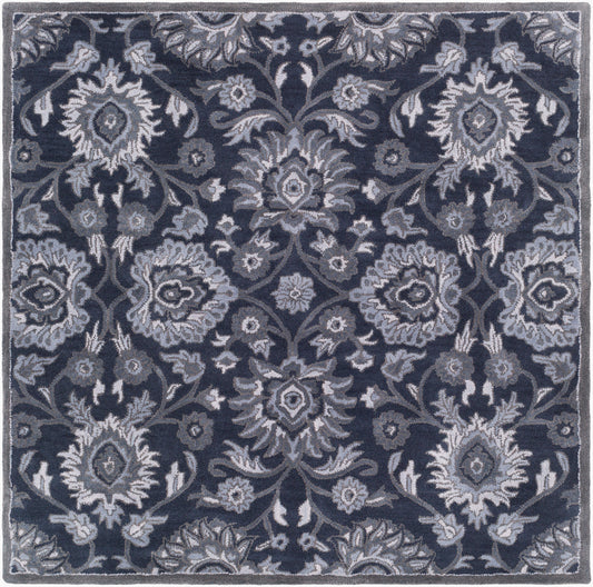 Caesar CAE-1191 9ft Square Handmade Wool Area Rug