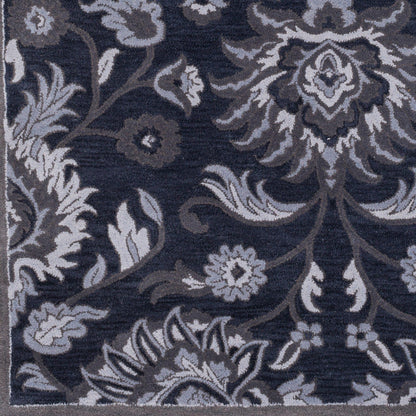 Caesar CAE-1191 6ft Square Handmade Wool Area Rug