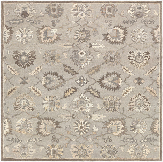 Caesar CAE-1198 8ft Square Handmade Wool Area Rug