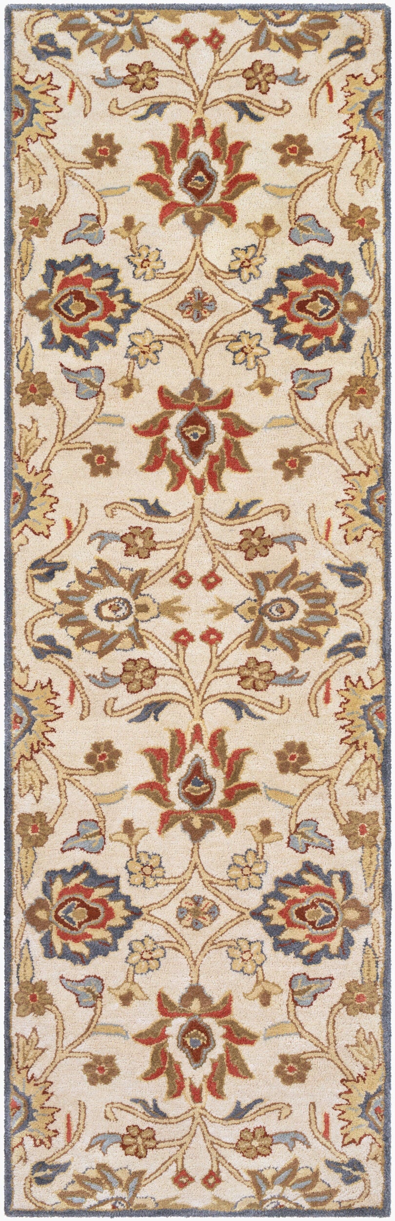 Caesar CAE-1204 8ft Runner Handmade Wool Runner Rug