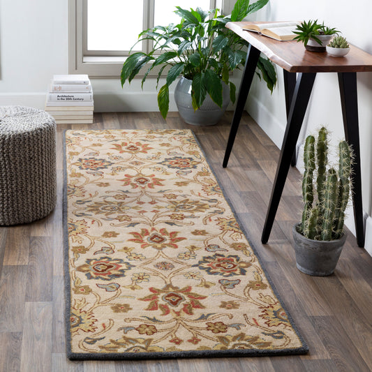 Caesar CAE-1204 8ft Runner Handmade Wool Runner Rug