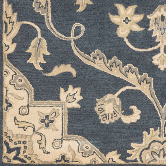 Alfombra de lana hecha a mano Caesar CAE-1207 de 2,4 m