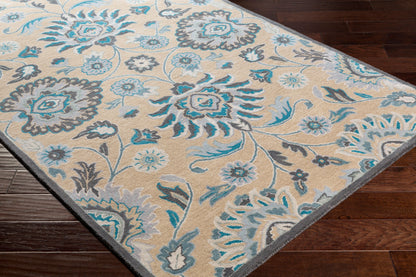 Alfombra de lana hecha a mano Caesar CAE-1212 de 2,7 x 3,6 m