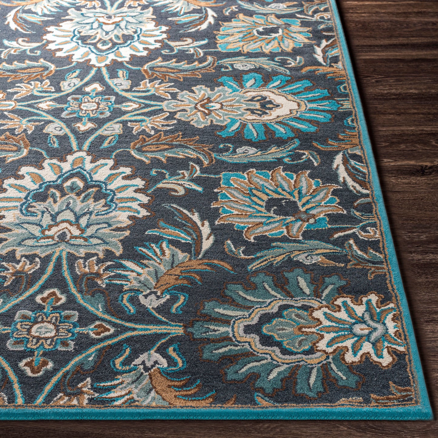 Alfombra de lana hecha a mano Caesar CAE-1214 de 8' x 10'