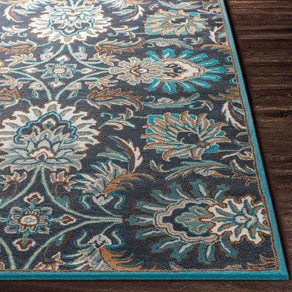 Alfombra de lana hecha a mano Caesar CAE-1214 de 8' x 10'