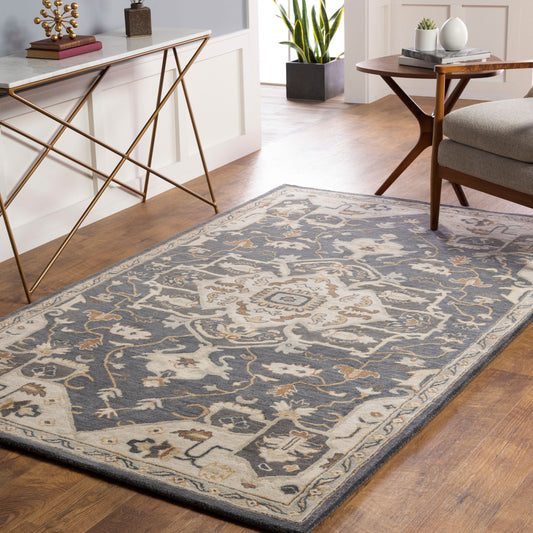 Caesar CAE-1216 2' x 3' Handmade Wool Accent Rug