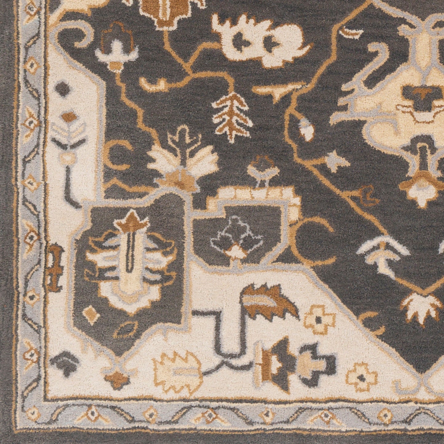 Caesar CAE-1216 2' x 3' Handmade Wool Accent Rug