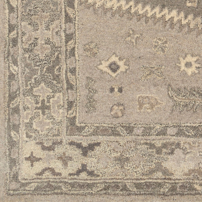 Alfombra de lana hecha a mano Caesar CAE-1223 de 2,7 x 3,6 m